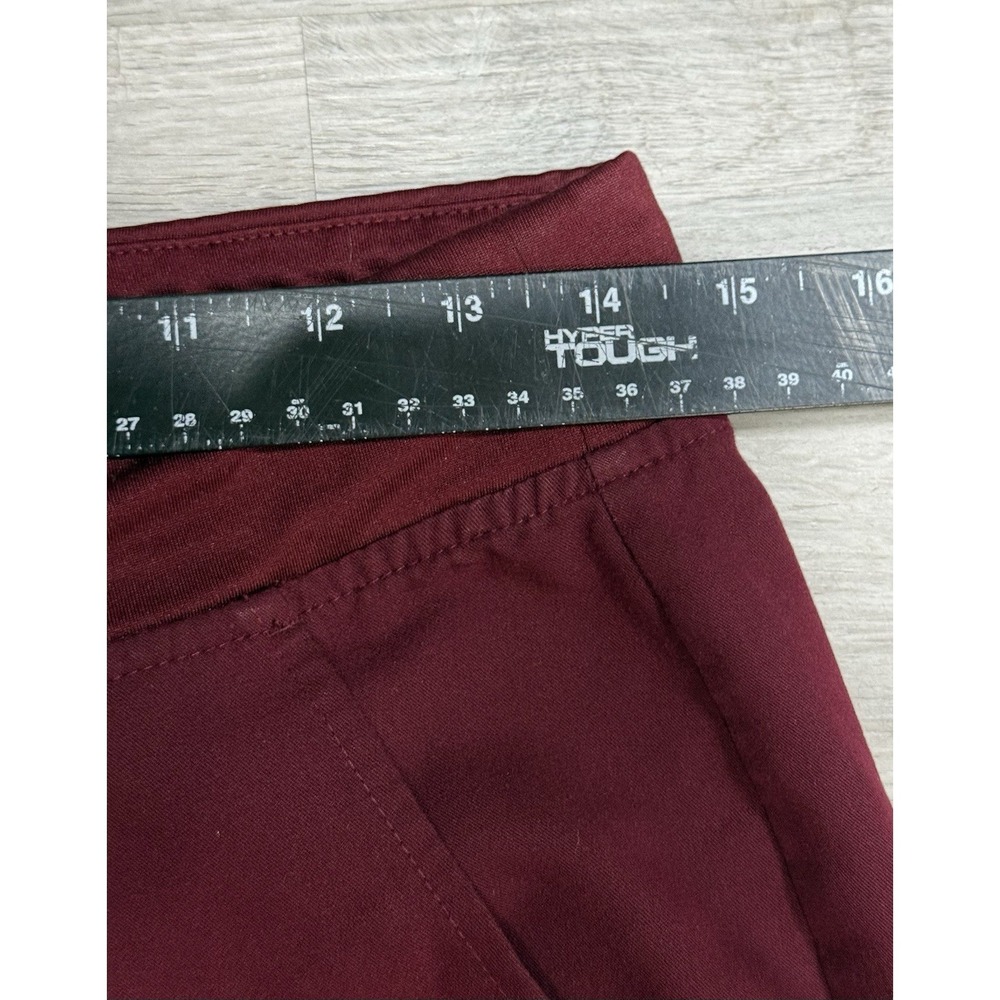 Figs Zamora Jogger Scrub Pants Women's Small Maroon High-Rise Technical Medical - Picture 3 of 9